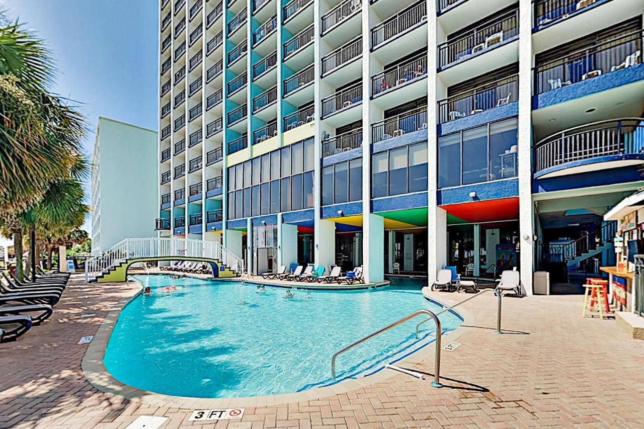 Ocean View King Suite Monterey Bay 1411 Sleeps 7 Guests Myrtle Beach Exterior photo